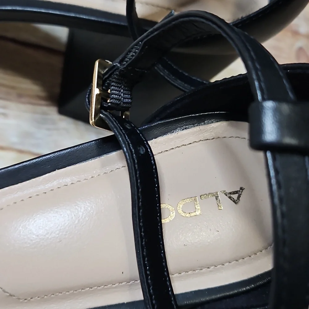 Aldo Margaree Black Heels size‎ 10